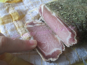Filet de porc séché comme du jambon20