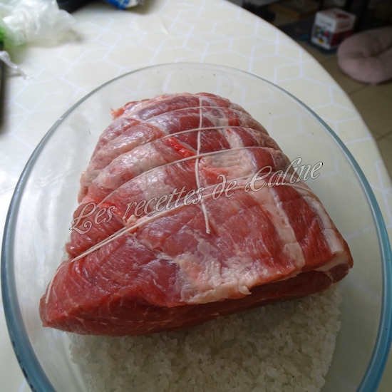 Filet de porc séché comme un jambon02