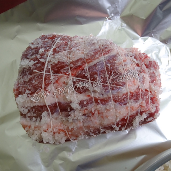 Filet de porc séché comme un jambon06