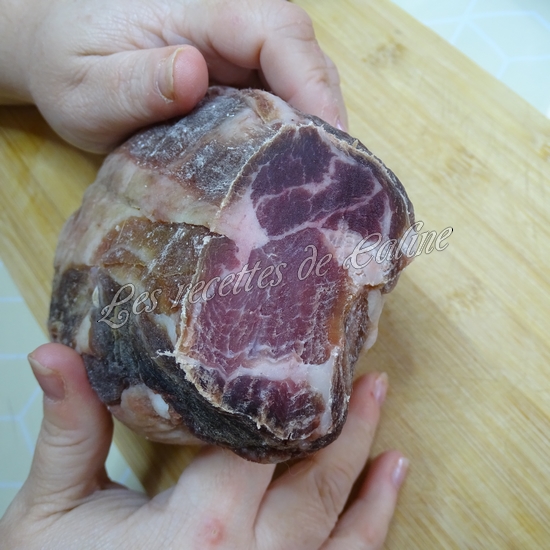 Filet de porc séché comme un jambon16