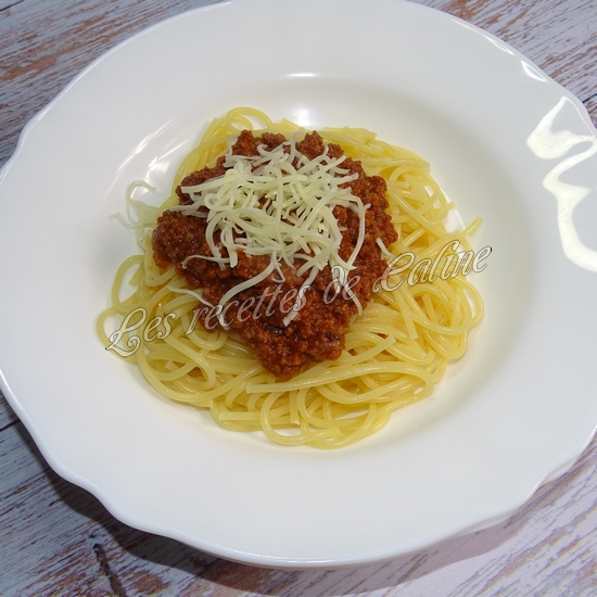 Spaghettis bolognaise12