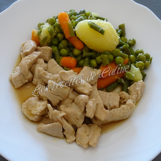 Escalopes de poulet nappées10