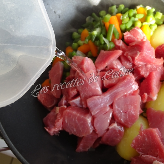 Sauté de dinde et son riz aux légumes sauce au boursin10