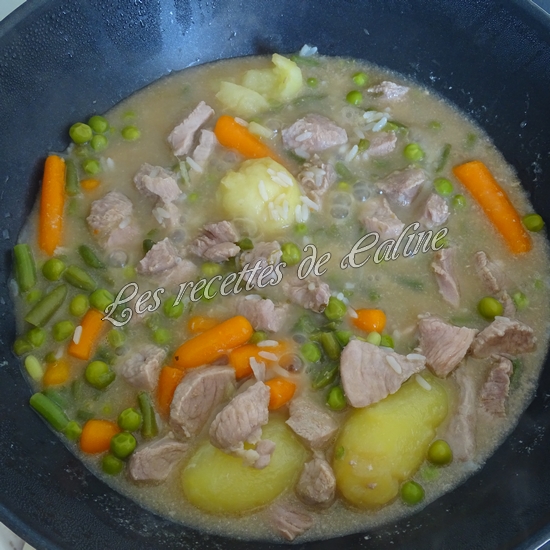 Sauté de dinde et son riz aux légumes sauce au boursin12