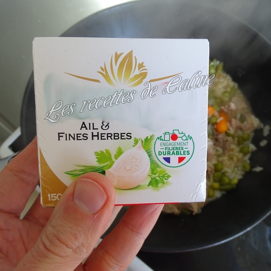 Sauté de dinde et son riz aux légumes sauce au boursin13