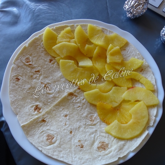 Wraps aux pommes, miel et camembert11