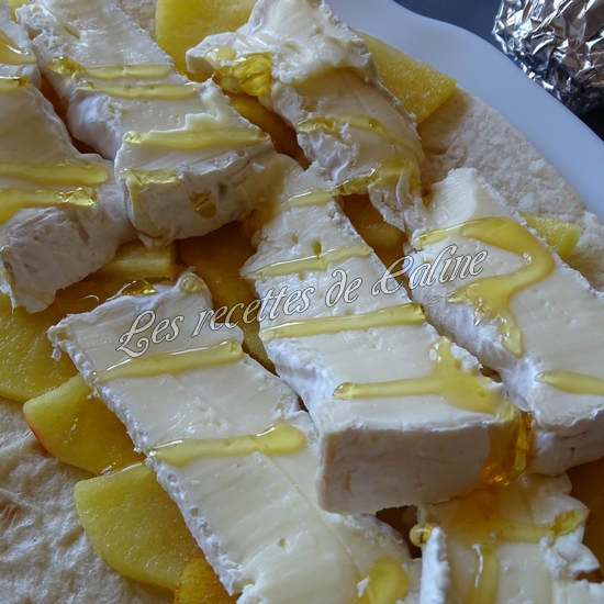 Wraps aux pommes, miel et camembert15