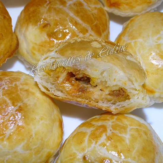 Feuilletés à la viande hachée32