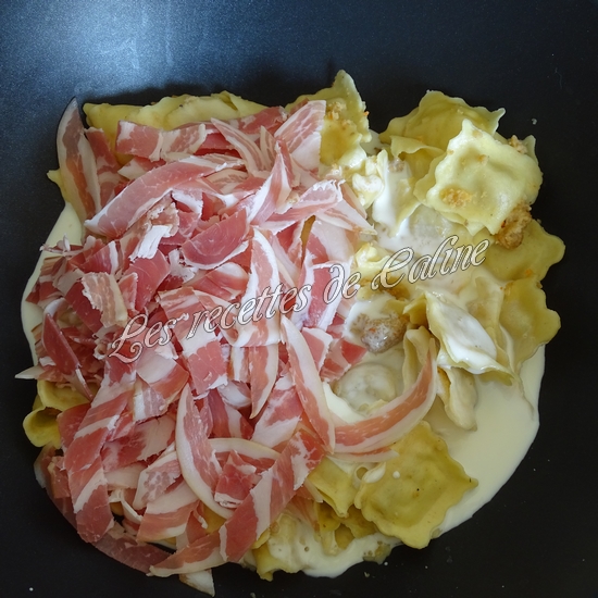 Raviolis crémeux à la pancetta06
