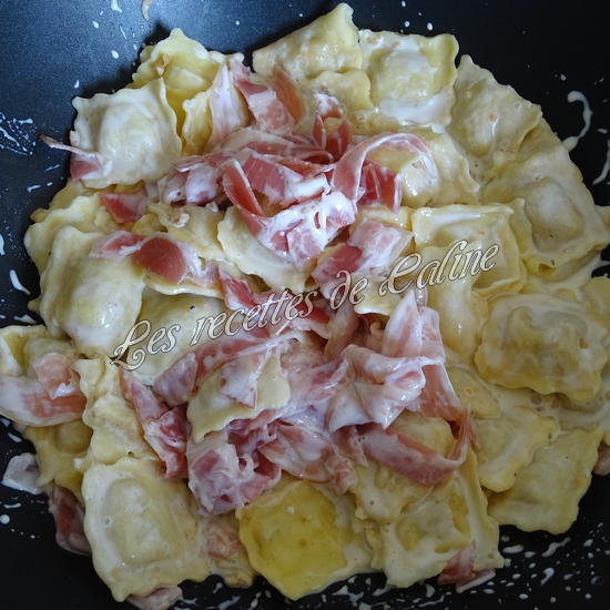 Raviolis crémeux à la pancetta07