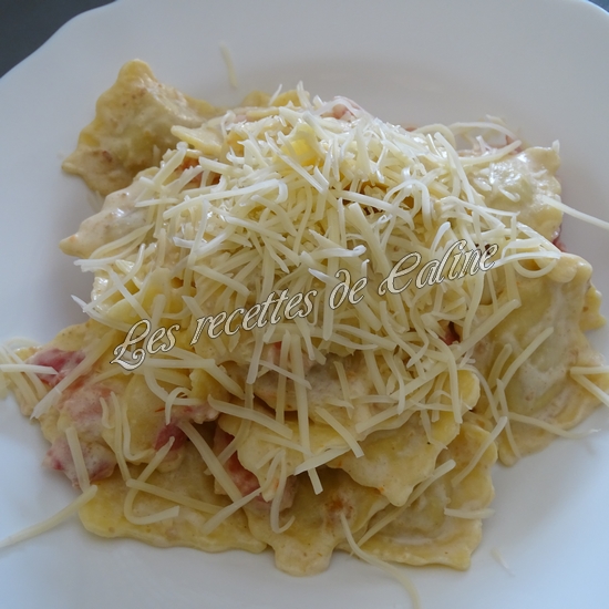 Raviolis crémeux à la pancetta12