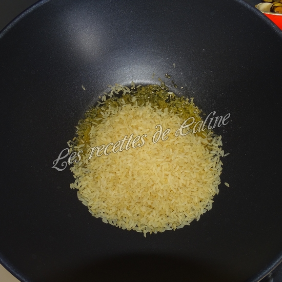 Riz safrané aux moules10
