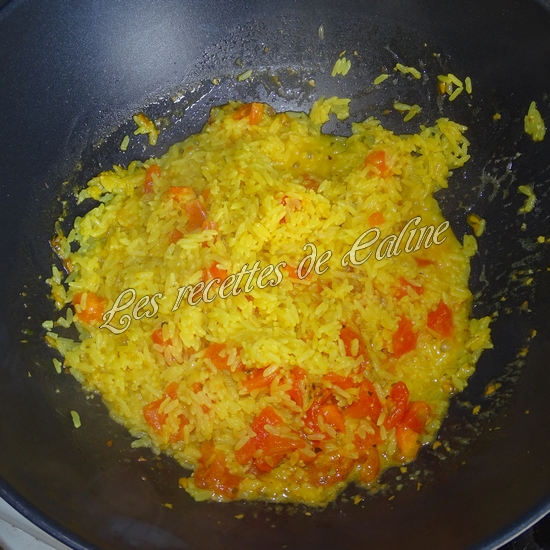 Riz safrané aux moules16