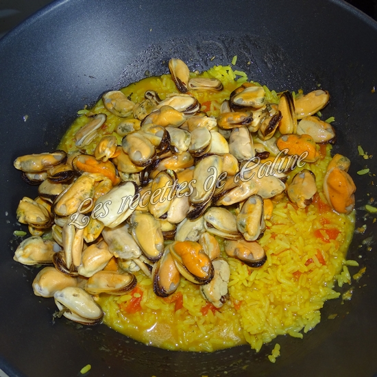 Riz safrané aux moules17