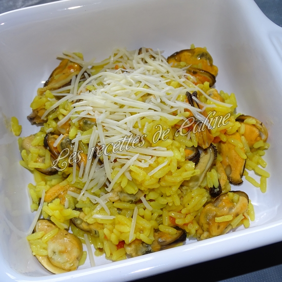 Riz safrané aux moules20