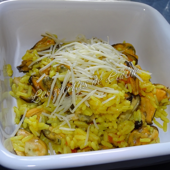 Riz safrané aux moules22