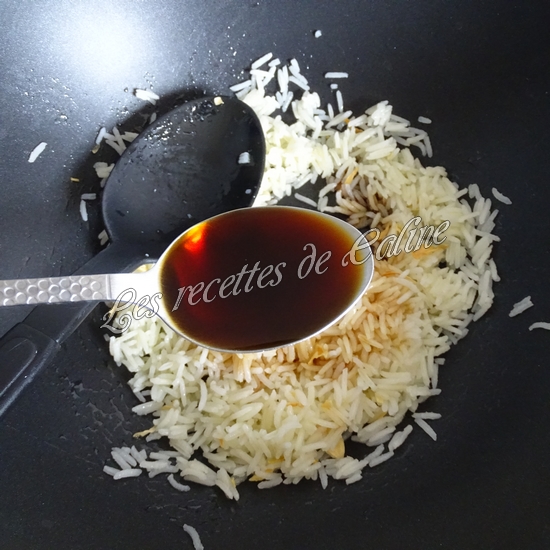 Riz sauté aux petits pois06