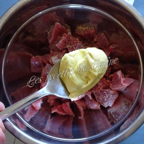 Sauté de dinde aux carottes à la crème de moutarde04