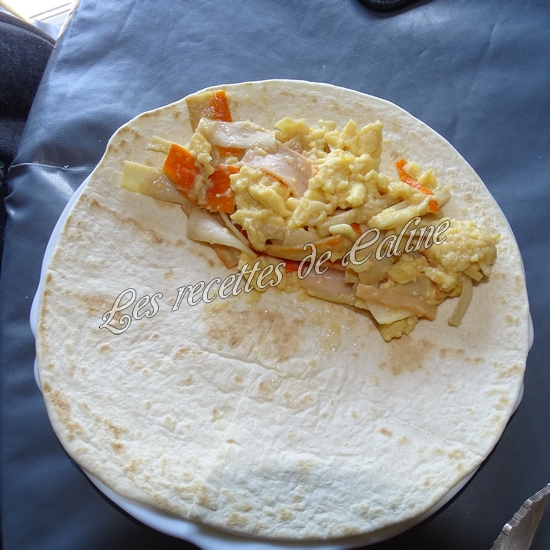 Wrap oeuf brouillé et surimi18