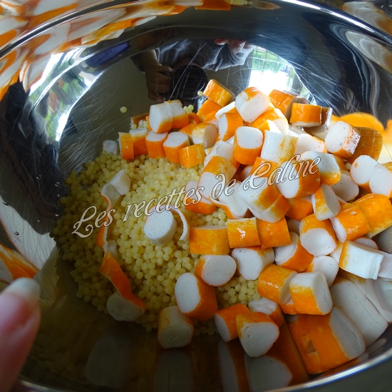 Salade de perles aux fruits de mer15
