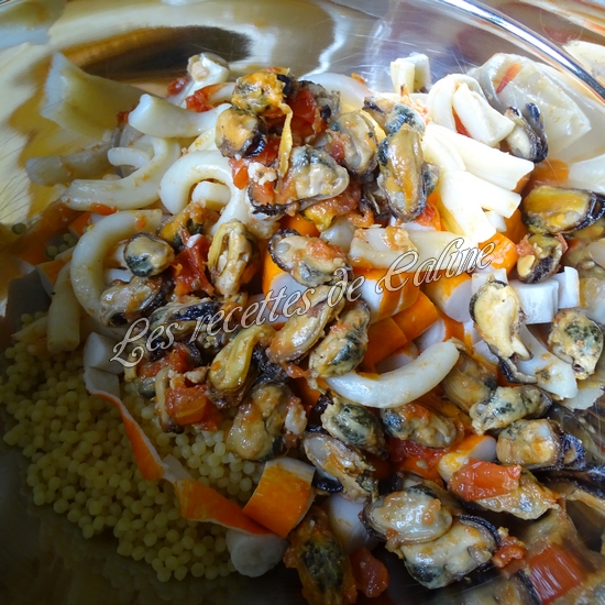 Salade de perles aux fruits de mer20