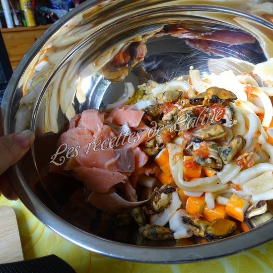 Salade de perles aux fruits de mer24