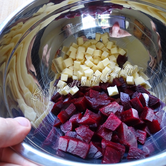 Salade de semoule, betterave et emmental06