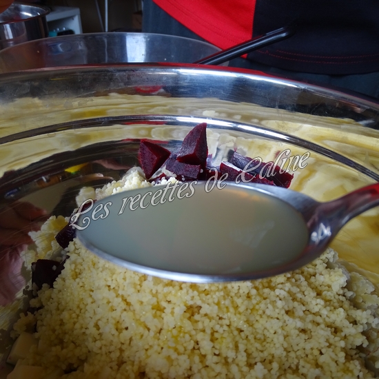 Salade de semoule, betterave et emmental12