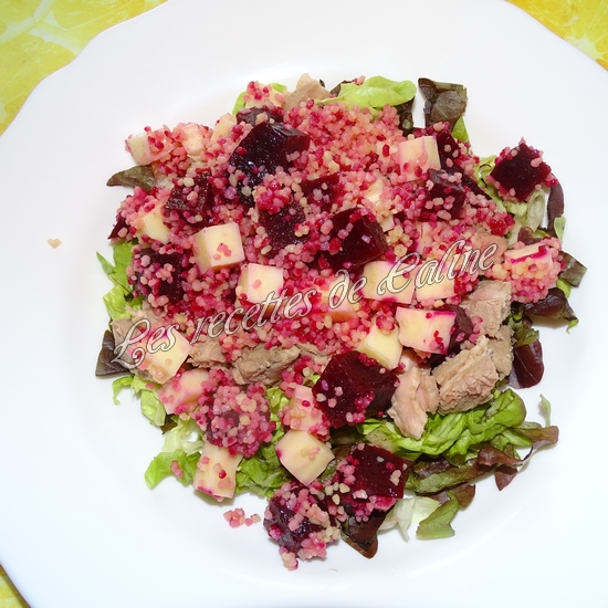 Salade de semoule, betterave et emmental15