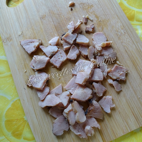 Salade de semoule, poulet et oranges03