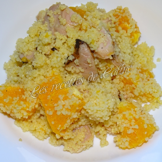 Salade de semoule, poulet et oranges13