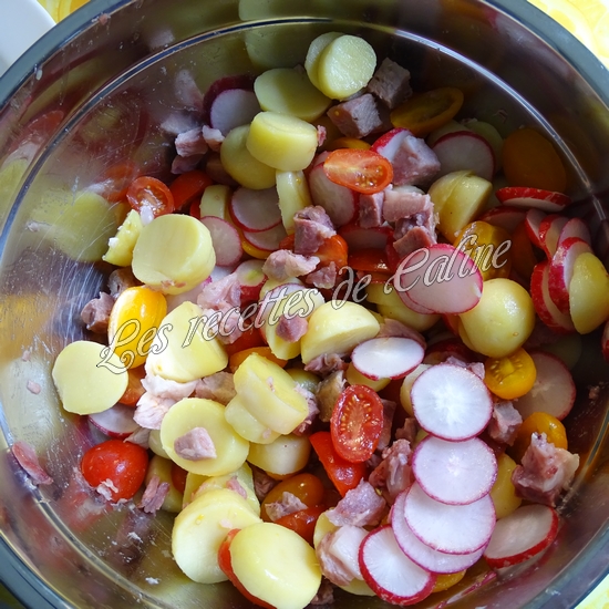 Salade tiède de jambonneau aux pommes de terre11