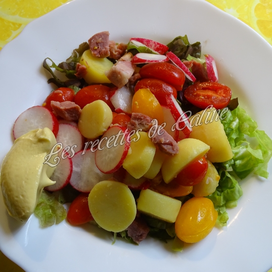 Salade tiède de jambonneau aux pommes de terre15