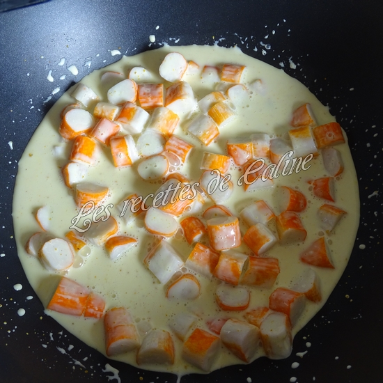 Tagliatelles légères au surimi06