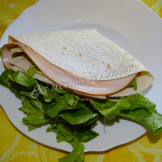 Wrap à la dinde fumée17
