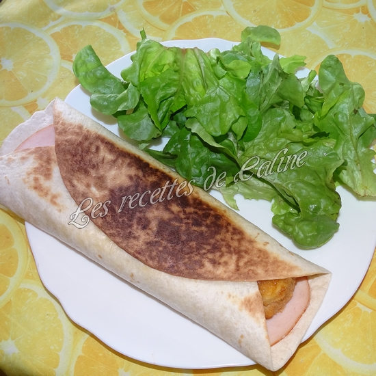 Mc wrap au chèvre11