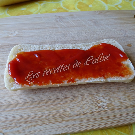 Panini au poulet et fromages10