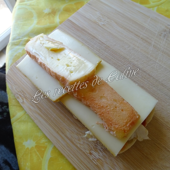 Panini au poulet et fromages17