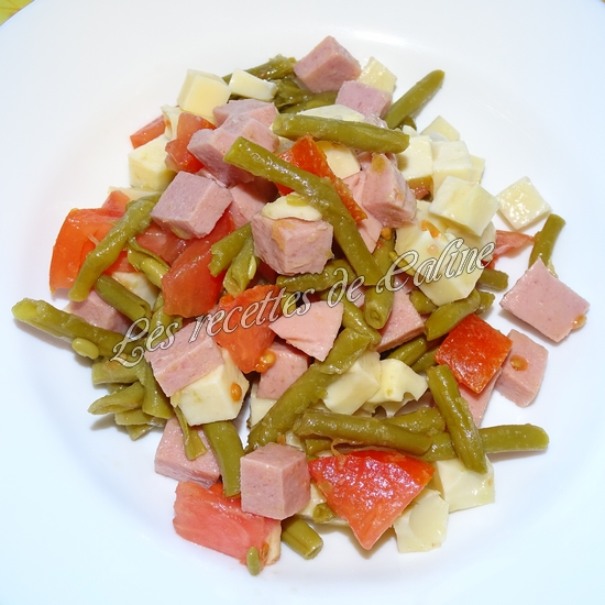 Salade de haricots verts et cervelas11