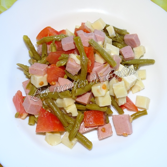 Salade de haricots verts et cervelas12