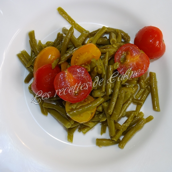 Salade de haricots verts et tomates cerises07
