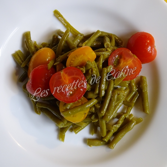 Salade de haricots verts et tomates cerises08