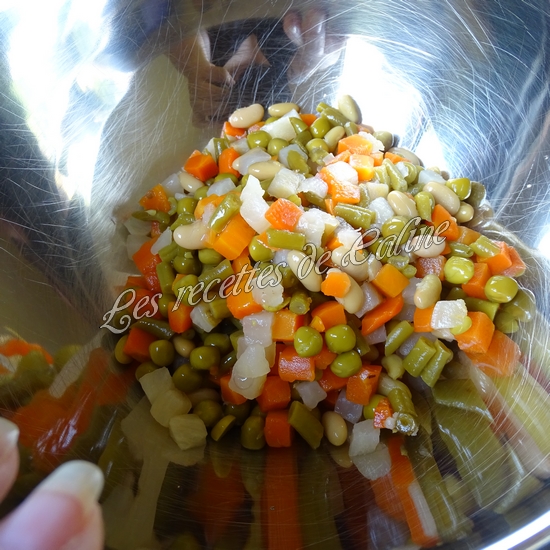 Salade printanière au jambon02