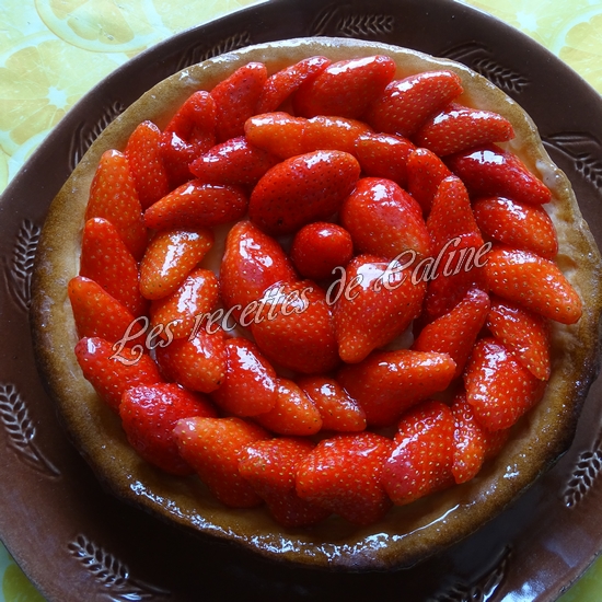 Tarte aux fraises46