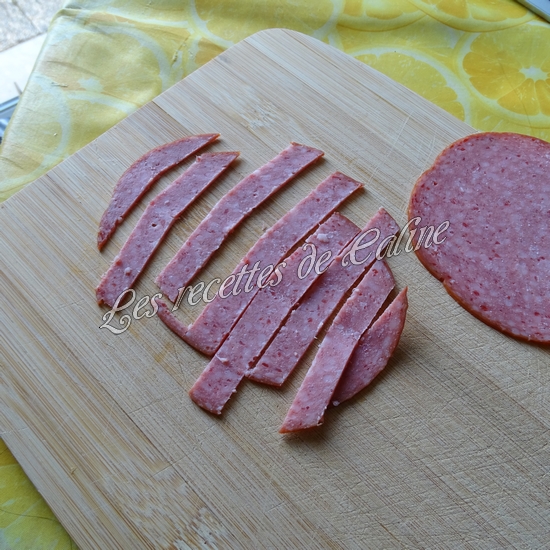 Bagel à la pomme et salami08