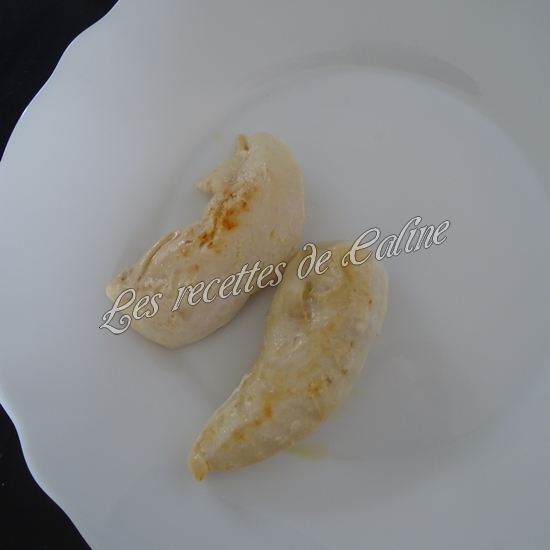 Bagel pizza au poulet &amp; champignons03