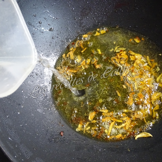 Cuisse de poulet au riz safrané10