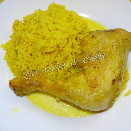 Cuisse de poulet au riz safrané18