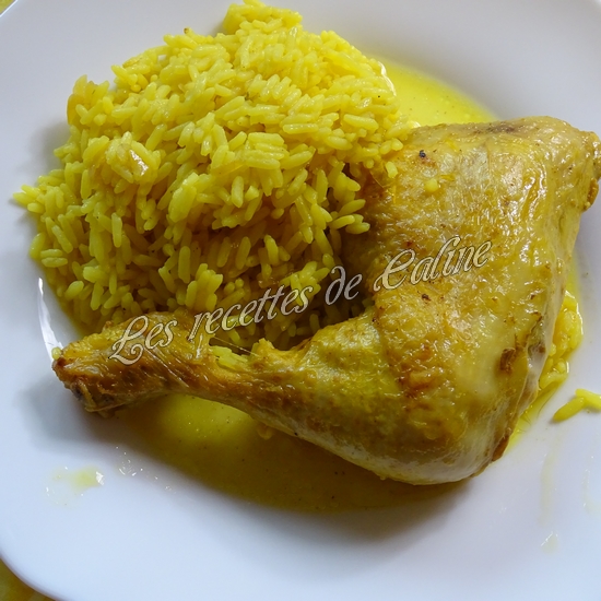 Cuisse de poulet au riz safrané19