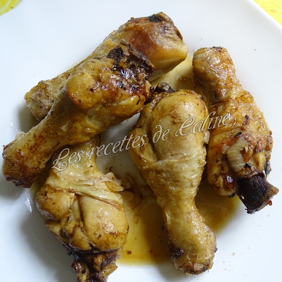 Pilons de poulet au cola à l'actifry07